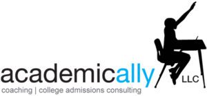 The logo for academically, llc.